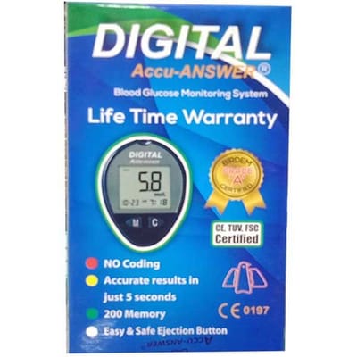 Digital Accu Answer Blood Glucose Monitor_img_0